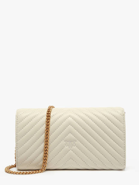 Crossbody Bag Love Bag Quilt Leather Pinko Beige love bag quilt A0GK other view 4