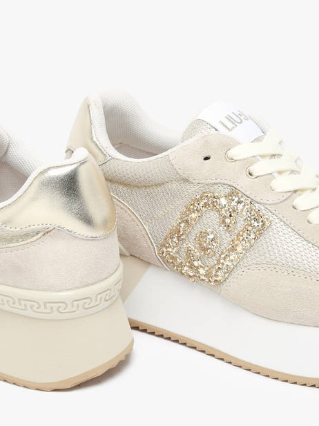 Sneakers Dreamy 02 In Leather Liu jo Beige accessoires BA5035PX other view 3