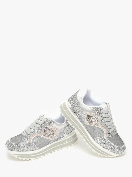 Sneakers Maxi Wonder 73 Liu jo Silver accessoires BA5015TX other view 3