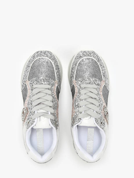 Sneakers Maxi Wonder 73 Liu jo Silver accessoires BA5015TX other view 4