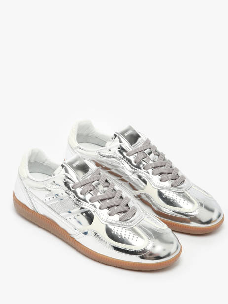 Sneakers Tb.490 Rife Shimmer Silver In Leather Alohas Silver accessoires 10054402 other view 2