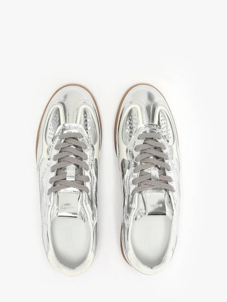 Sneakers Tb.490 Rife Shimmer Silver In Leather Alohas Silver accessoires 10054402 other view 4