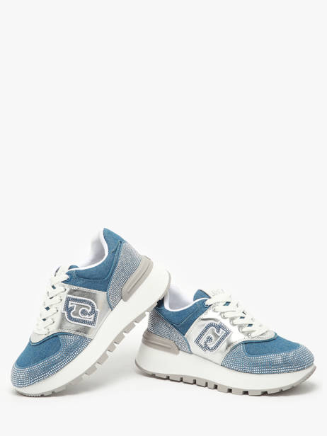 Sneakers Amazing 33 In Leather Liu jo Blue accessoires BA5051PX other view 3