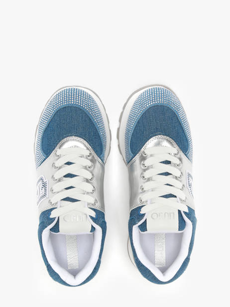 Sneakers Amazing 33 In Leather Liu jo Blue accessoires BA5051PX other view 4