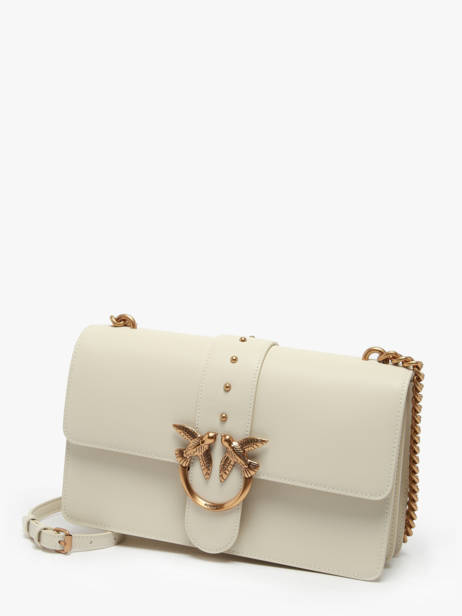 Shoulder Bag Love Bag Icon Leather Pinko Beige love bag icon A0F1 other view 2