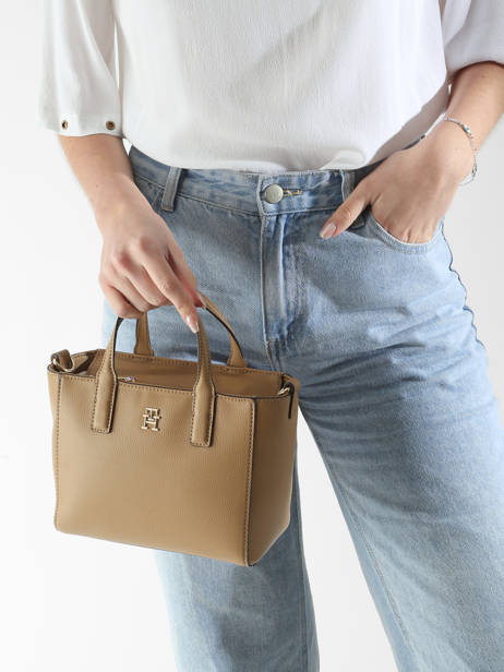 Handbag Th Soft Tommy hilfiger Brown th soft AW16907 other view 1