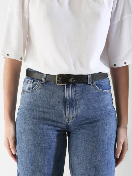 Belt Lauren ralph lauren Black elmswood 12968763 other view 1