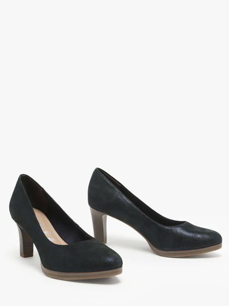 Pumps In Leather Tamaris Blue accessoires 41 other view 2