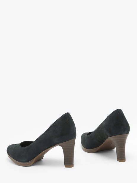 Pumps In Leather Tamaris Blue accessoires 41 other view 3