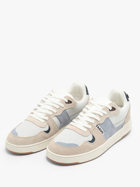 Sneakers Ceiba In Leather Faguo White men 25CG3214 other view 1
