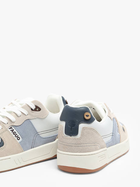 Sneakers Ceiba In Leather Faguo White men 25CG3214 other view 2