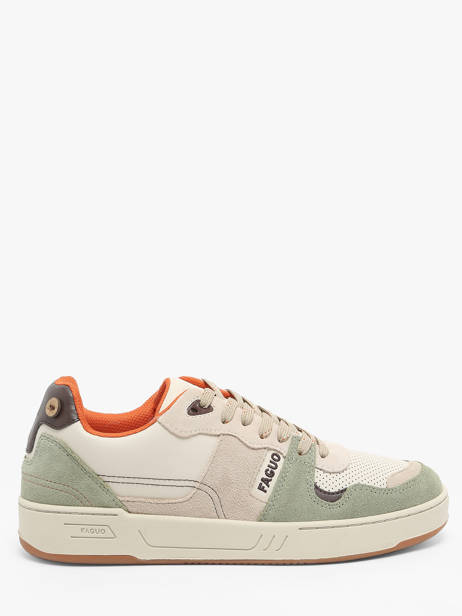 Sneakers Ceiba In Leather Faguo Beige men 25CG3213