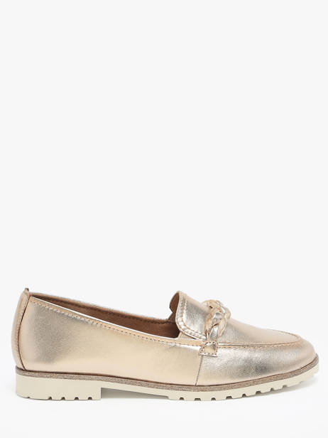 Mocassins En Cuir Tamaris Marron accessoires 42