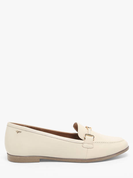 Moccasins In Leather Tamaris Beige accessoires 44