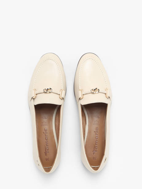 Moccasins In Leather Tamaris Beige accessoires 44 other view 4