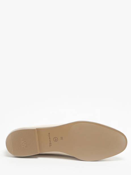 Moccasins In Leather Tamaris Beige accessoires 44 other view 5