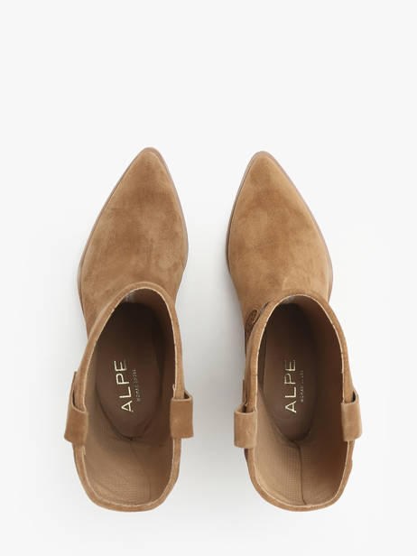 Santiags Holly En Cuir Alpe Marron accessoires 53551101 vue secondaire 4