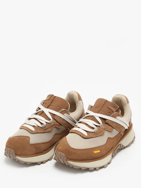 Sneakers Retrofi Low In Leather Ugg Brown men 1167070 other view 1