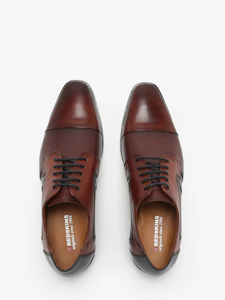 Richelieu Shoes Beril 2 In Leather Redskins Brown men BERIL2 other view 3
