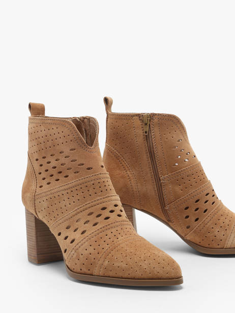 Heeled Boots City In Leather Alpe Brown accessoires 53851136 other view 2