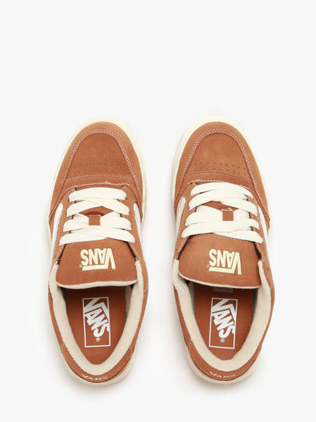 Sneakers Hylane In Leather Vans Brown accessoires D1JBRO other view 4