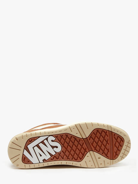 Sneakers Hylane In Leather Vans Brown accessoires D1JBRO other view 5
