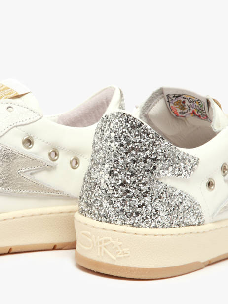 Sneakers Danny En Cuir Semerdjian Blanc accessoires DANNY657 vue secondaire 3