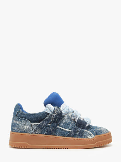 Sneakers Inna En Cuir Semerdjian Bleu accessoires INNAB337