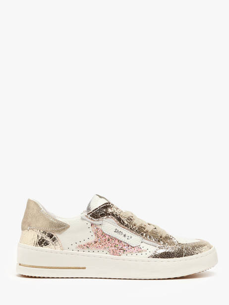 Sneakers Ale En Cuir Semerdjian Or accessoires ALEB717