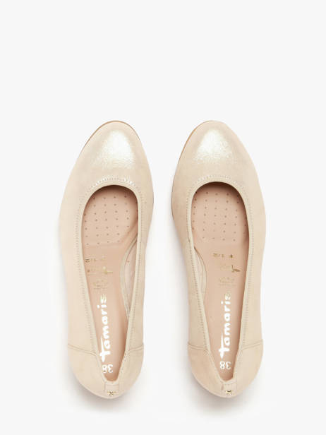 Pumps In Leather Tamaris White accessoires 44 other view 4