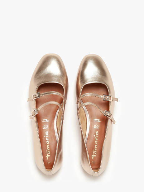 Ballerinas In Leather Tamaris Brown accessoires 44 other view 4