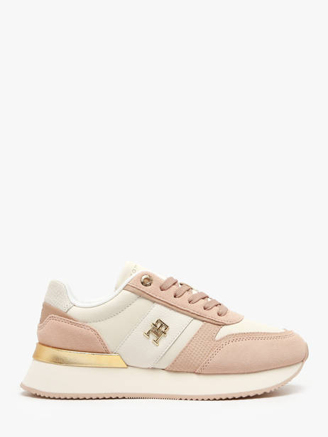 Sneakers In Leather Tommy hilfiger White accessoires 84750K4