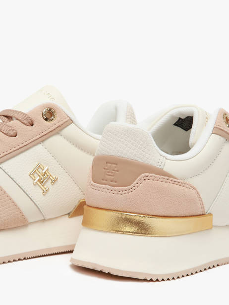 Sneakers In Leather Tommy hilfiger White accessoires 84750K4 other view 3