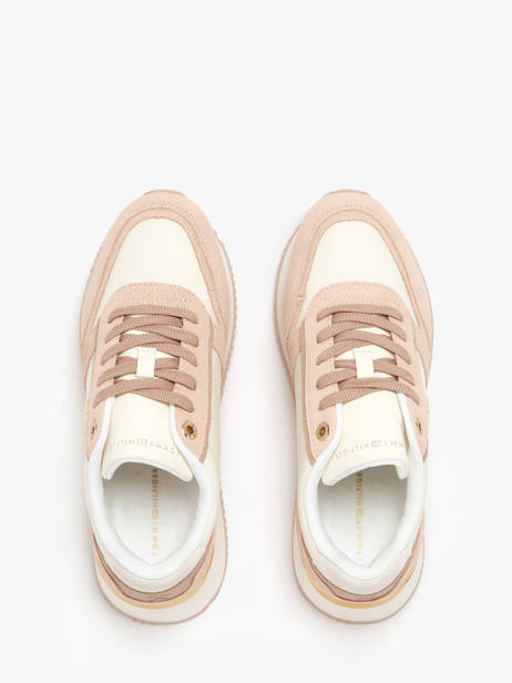 Sneakers In Leather Tommy hilfiger White accessoires 84750K4 other view 4