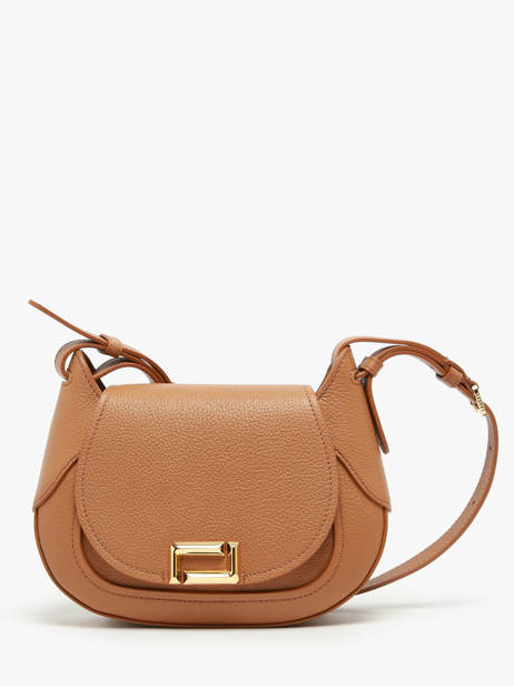 Shoulder Bag Paulette Leather Lancel Brown paulette A13330