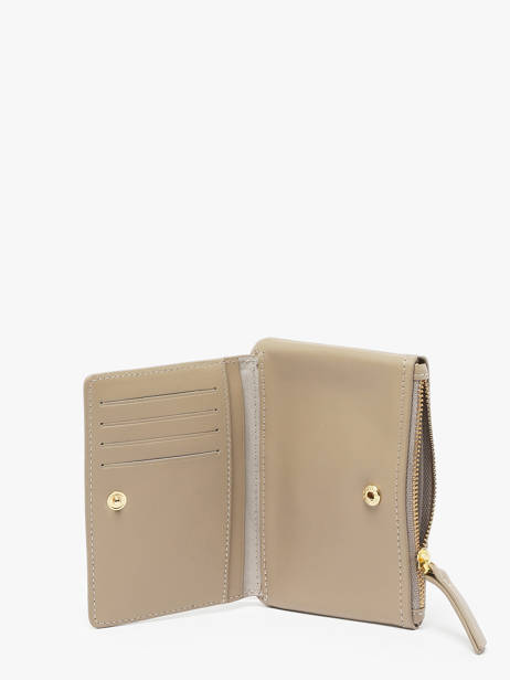 Wallet Leather Nat et nin Beige vintage SOLY other view 1
