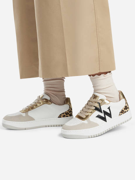 Sneakers Esmee Vanessa wu Beige accessoires BK2609TP vue secondaire 1