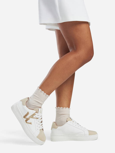 Sneakers Lou Vanessa wu Beige accessoires BK2765BG vue secondaire 1