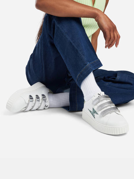 Sneakers Bonnie Vanessa wu Vert accessoires BK2757VA vue secondaire 1