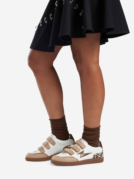 Sneakers Laurette Vanessa wu Beige accessoires BK2785BG vue secondaire 1