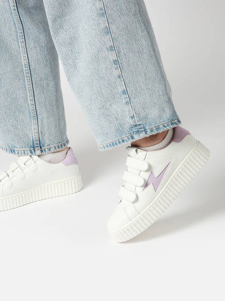 Sneakers Aleïna Vanessa wu Violet accessoires BK2750LI vue secondaire 1
