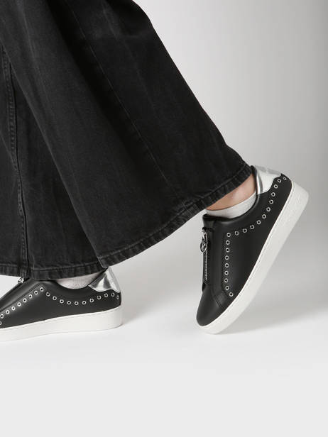 Sneakers Keaton In Leather Michael kors Black accessoires EFP3L001 other view 1