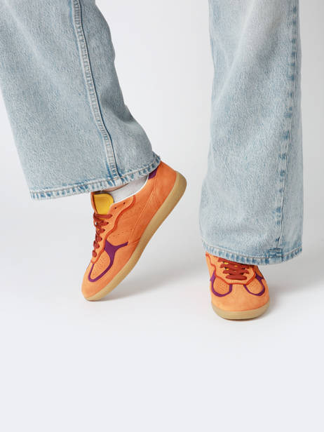 Sneakers Tb.490 Rife Orange En Cuir Alohas Orange accessoires 10047106 vue secondaire 1