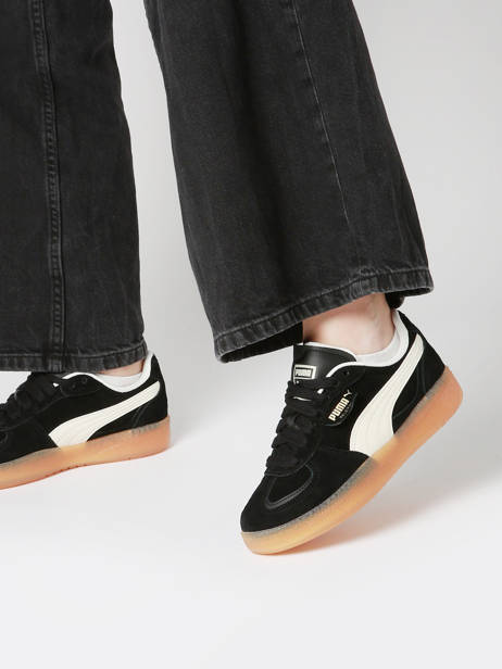 Sneakers Palermo Moda En Cuir Puma Noir accessoires 40032302 vue secondaire 1