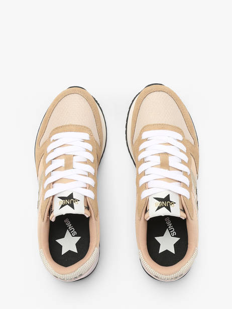 Sneakers Stargirl Glitter Sun68 Beige accessoires Z35212 vue secondaire 4