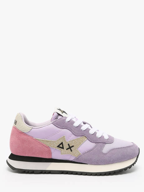 Sneakers Stargirl Glitter Sun68 Violet accessoires Z35212