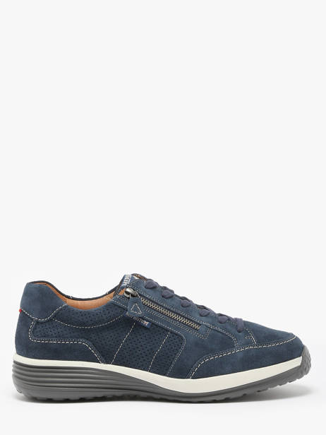 Sneakers Sacco In Leather Mephisto Multicolor men P5147109