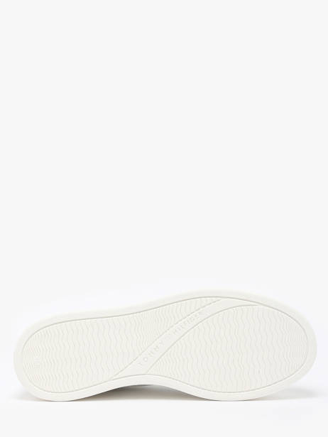 Sneakers In Leather Tommy hilfiger White accessoires 8800YBS other view 5