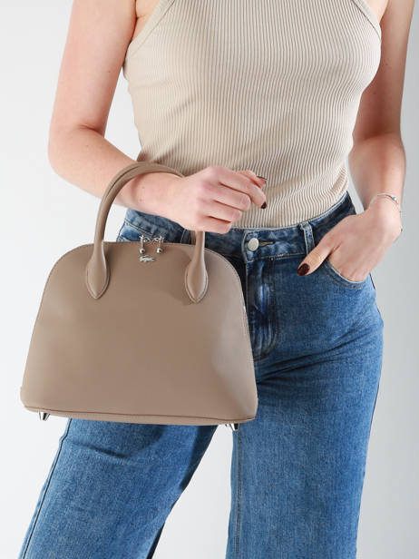 Handbag Daily City Lacoste Beige daily city NF4762DZ other view 1