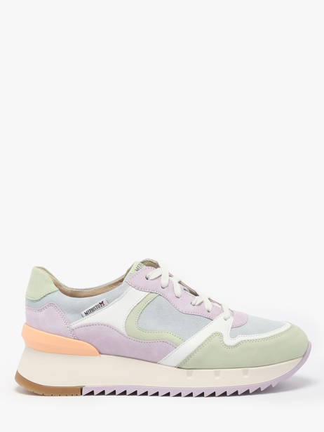 Sneakers Angie In Leather Mephisto Multicolor accessoires P5147162